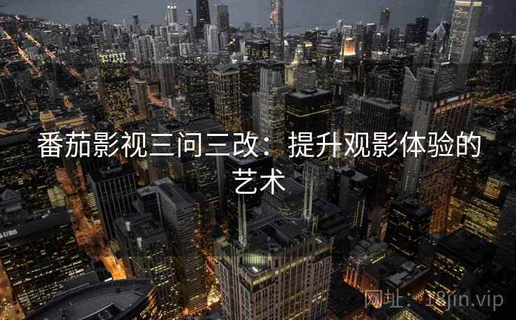 番茄影视三问三改：提升观影体验的艺术